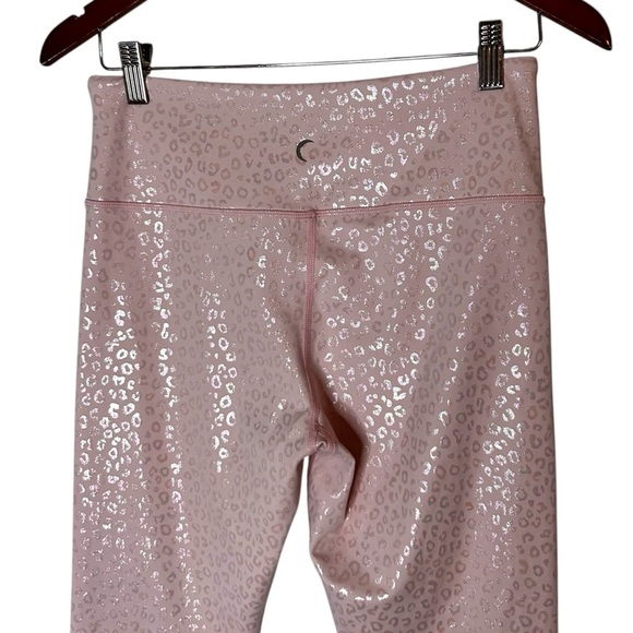 Zyia Pink Leopard Unicorn Leggings Light N Tight Leggings- Size 8-10 - Picture 9 of 12